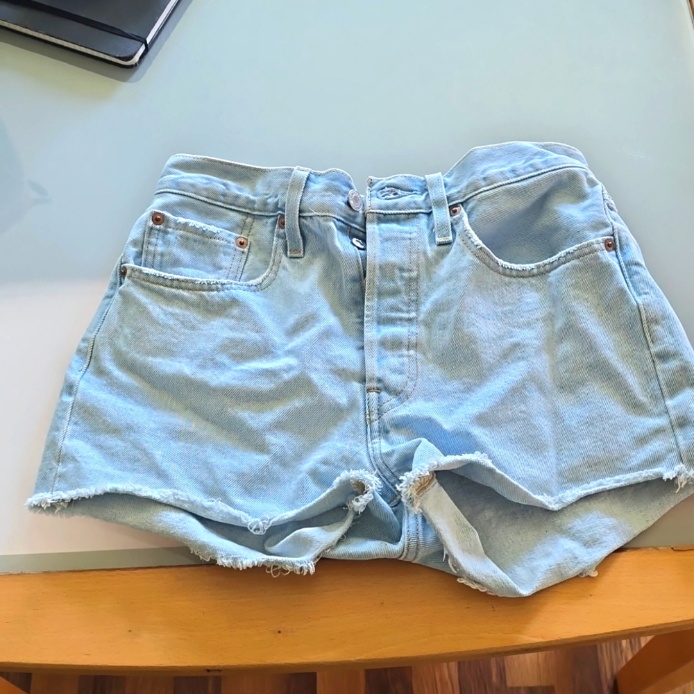 Levi denim shorts
